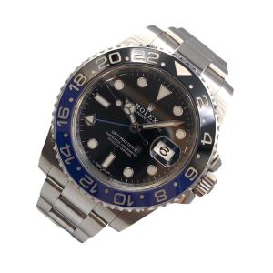 ロレックス ROLEX GMTマスター2 116710BLNR ブラック/ブルー ステンレススチール...