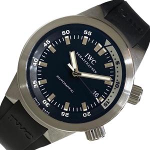 インターナショナルウォッチカンパニー IWC アクアタイマー IW354807 ブラック SS/純正...