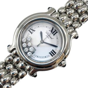 ショパール Chopard ハッピースポーツ 27/8236-23 ホワイト ステンレススチール ス...