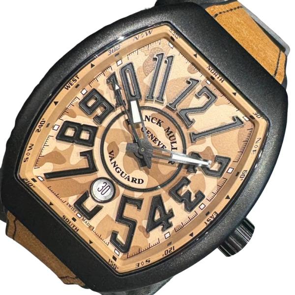 フランク・ミュラー FRANCK MULLER ヴァンガード ブラウンカモフラージュ V45SCDT...