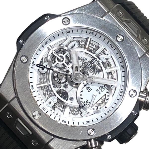 ウブロ HUBLOT  ビッグバン ウニコ ブラック&amp;ホワイト 日本限定 411.NE.2010.L...