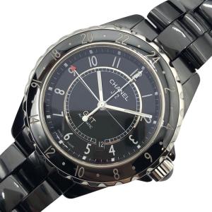 シャネル CHANEL J12 GMT H2012 セラミック 腕時計 メンズ 中古｜ookura7815