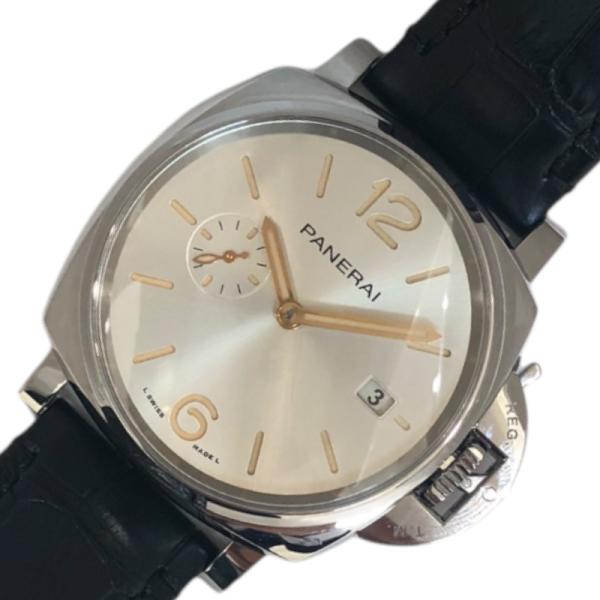 パネライ PANERAI ルミノールドゥエ　42ｍｍ PAM01249 シルバー SS 腕時計 メン...