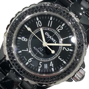 シャネル CHANEL J12 H0942 ブラック セラミック 腕時計 メンズ 中古｜ookura7815