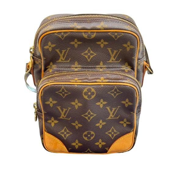 ルイ・ヴィトン LOUIS VUITTON アマゾン M45236 ブラウン  モノグラム ショルダ...