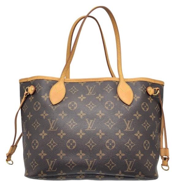 ルイ・ヴィトン LOUIS VUITTON ネヴァーフルPM M40155 ブラウン モノグラムキャ...