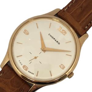 ショパール Chopard L.U.C XPS 161920-5001 シルバー K18PG /社外ベルト 腕時計 メンズ 中古｜ookura7815