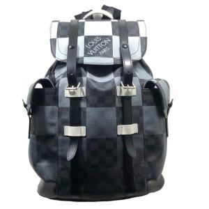 ルイ・ヴィトン LOUIS VUITTON クリストファーPM N40400 ダミエグラフィット ジャイアントキャンバス リュック・デイパック メンズ 中古｜ookura7815