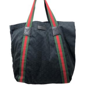 グッチ GUCCI シェリートート 189669 GGキャンバス  トートバッグ メンズ 中古｜ookura7815