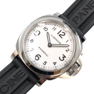 パネライ PANERAI ルミノールベース44mm PAM00114 ステンレススチール 腕時計 メンズ 中古｜ookura7815