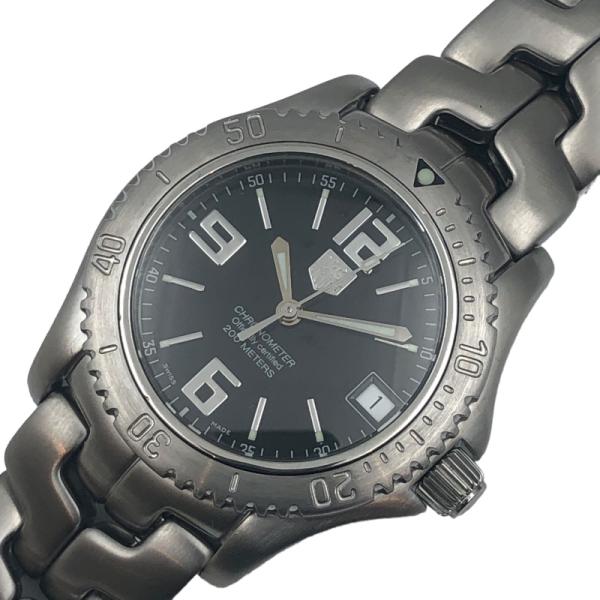 タグ・ホイヤー TAG HEUER リンク WT5210 ブラック ステンレススチール 腕時計 メン...