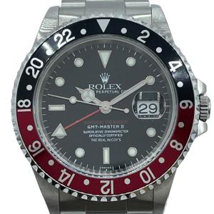 ROLEX（ロレックス） GMTマスターII 赤青ベゼル 16710 ブラック P番