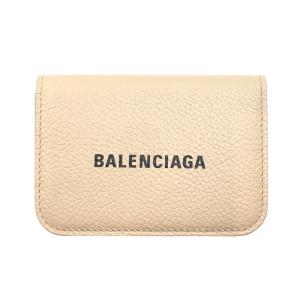 BALENCIAGA / 3つ折り財布/--/WHT/総柄/メンズ/内側ベタつき有 BALENCIAGA◇3つ折り財布/--/WHT/総柄/メンズ/内側ベタつき有