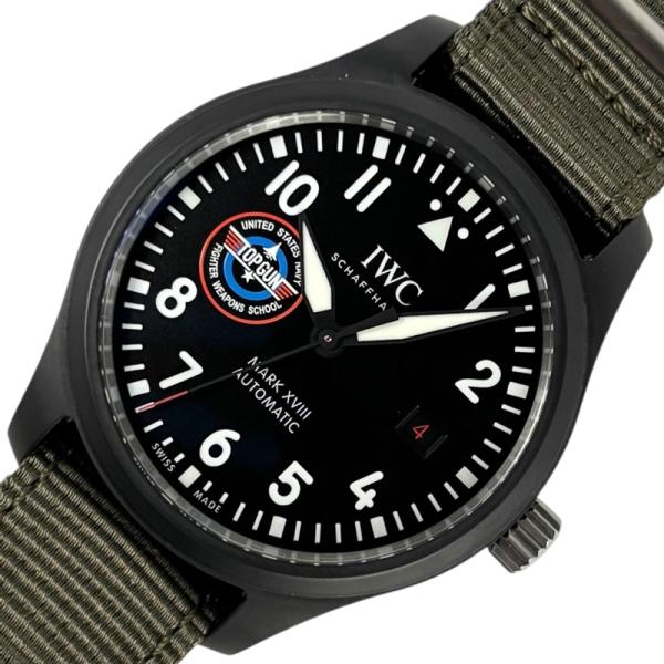 IWC パイロットウォッチ マーク18 トップガン""SFTI""  IW324711 ブラック T...
