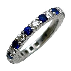 ハリー・ウィンストントリスト ワンロウ バンドリング 指輪