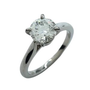 Cartier（カルティエ） 指輪 レディース ソリテール 立爪 ダイヤモンド