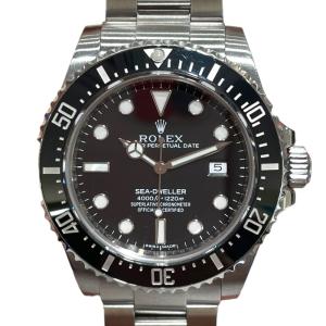 ロレックス ROLEX シードゥエラー 116600 ブラック ステンレススチール SS 腕時計 メンズ 中古