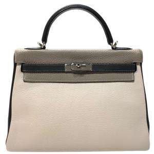 エルメス ショルダーバッグ アンクラージュ エタン/シルバー金具 トゴ K刻印 HERMES バッグ HERMES - エルメス ショルダーバッグ アンクラージュ エタン/シルバー