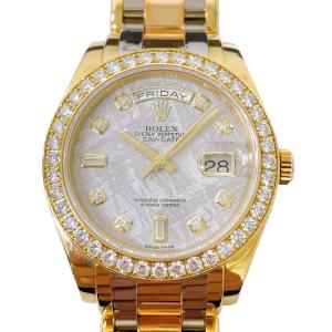 ロレックス ROLEX デイデイト トリドール /メテオライト 18948ABIC 18KYG/PG/WG 腕時計 メンズ 中古
