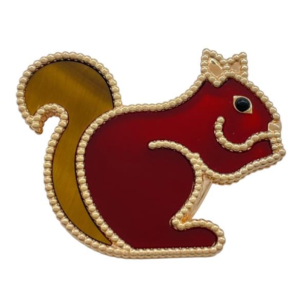 ヴァンクリーフ＆アーペル Van Cleef &amp; Arpels ラッキー アニマルズ スクワラル ク...