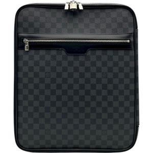 ルイ・ヴィトン LOUIS VUITTON ペガス N23302 ブラック ダミエ・グラフィット トランク メンズ 中古