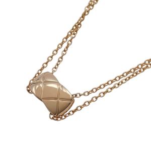 シャネル CHANEL ココクラッシュネックレス ピンクゴールド Au750 ジュエリー 中古