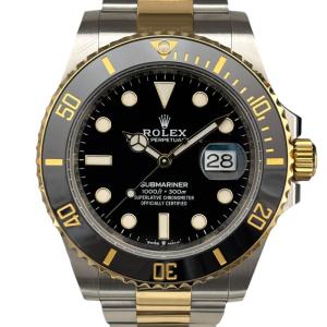 ロレックス ROLEX サブマリーナデイト 126613LN ブラック ステンレススチール/イエローゴールド 腕時計 メンズ 中古