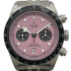 チューダー/チュードル TUDOR ブラックベイ クロノ 79390N ピンク SS 腕時計 メンズ 中古