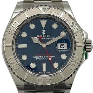 ロレックス ROLEX ヨットマスター40 126622 ブルー Pt/SS 腕時計 メンズ 中古
