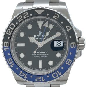 ロレックス ROLEX GMTマスター2 126710BLNR ブラック SS 腕時計 メンズ 中古
