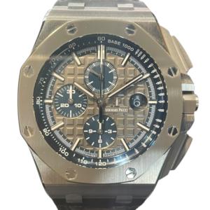 オーデマ・ピゲ AUDEMARS PIGUET ロイヤルオーク オフショア クロノグラフ 26405CG.OO.A004CA.01 チタン×セラミック 腕時計 メンズ 中古