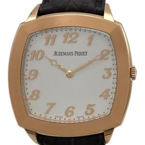 オーデマ・ピゲ AUDEMARS PIGUET トラディション 15335OR.OO.A092CR.01 シルバー K18PG 腕時計 メンズ 中古