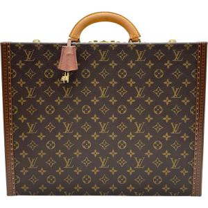 ルイ・ヴィトン LOUIS VUITTON プレジデント・クラソール M53012 ブラウン モノグラムキャンバス トランク ユニセックス 中古