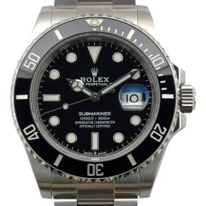 ロレックス ROLEX サブマリーナ 126610LN ブラック ステンレススチール 腕時計 メンズ 中古
