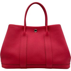 エルメス HERMES ガーデンパーティTPM　 T刻 ブーゲンビリア SV金具 ネゴンダ　 ハンドバッグ レディース 中古