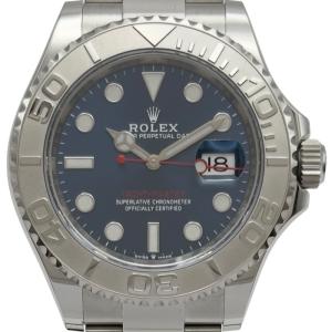ロレックス ROLEX ヨットマスター40 126622 ブルー プラチナ/ステンレススチール 腕時計 メンズ 中古