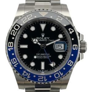 ロレックス ROLEX GMTマスター2 126710BLNR ブラック ステンレススチール 腕時計 メンズ 中古