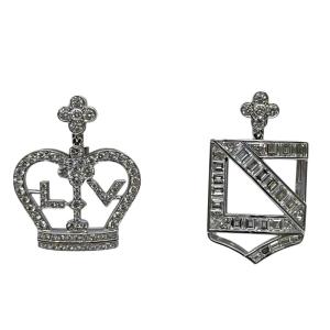 ルイ・ヴィトン LOUIS VUITTON ピアス ホワイトゴールド 750 ジュエリー 中古