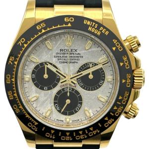 ロレックス ROLEX デイトナ 116518LN メテオライト/ブラック ゴールド 腕時計 メンズ 中古