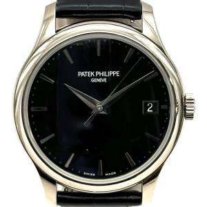 パテック・フィリップ PATEK PHILIPPE カラトラバ 5227G-010 ブラック ホワイトゴールド 腕時計 メンズ 中古
