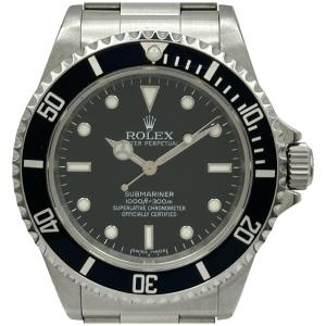 ロレックス ROLEX サブマリーナ ノンデイト 14060M ブラック ステンレススチール 腕時計 メンズ 中古