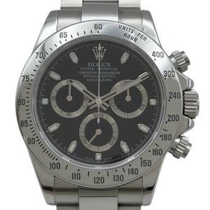 ロレックス ROLEX デイトナ 116520 ブラック ステンレススチール 腕時計 メンズ 中古