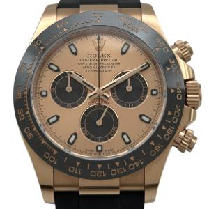 ロレックス ROLEX デイトナ 116515LN ピンク/ブラック ピンクゴールド 腕時計 メンズ 中古