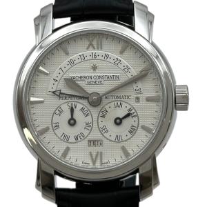 ヴァシュロン・コンスタンタン VACHERON CONSTANTIN マルタ パーペチュアルカレンダー 47031/000P-8956 プラチナ 腕時計 メンズ 中古
