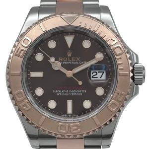 ロレックス ROLEX ヨットマスター 40 126621 チョコ ピンクゴールド/ステンレススチール 腕時計 メンズ 中古