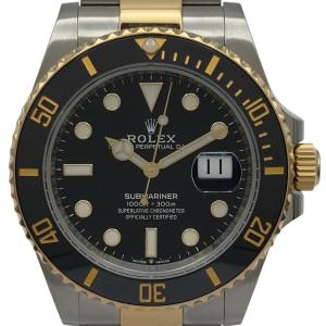 ロレックス ROLEX サブマリーナ 126613LN ブラック ゴールド/ステンレススチール 腕時計 メンズ 中古