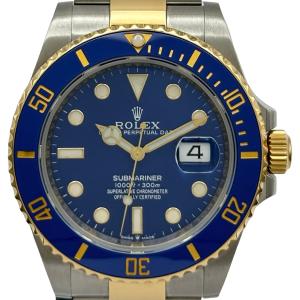 ロレックス ROLEX サブマリーナ 126613LB ブルー ゴールド/ステンレススチール 腕時計 メンズ 中古