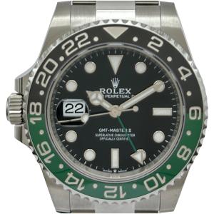 ロレックス ROLEX GMTマスター2 126720VTNR ブラック ステンレススチール 腕時計 メンズ 中古