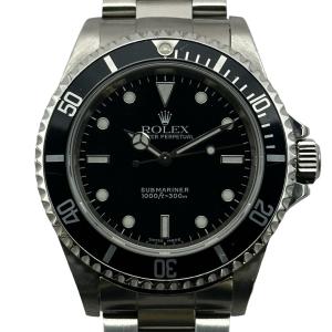 ロレックス ROLEX サブマリーナ ノンデイト 14060 ブラック ステンレススチール 腕時計 メンズ 中古
