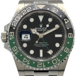 ロレックス ROLEX GMTマスター2 126720VTNR ブラック ステンレススチール 腕時計 メンズ 中古
